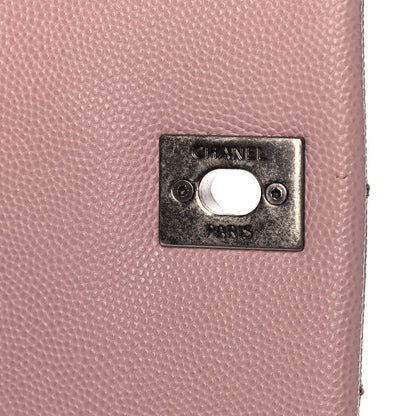 Chanel Caviar Quilted Mini Coco Handle Flap Pink 13 of 14