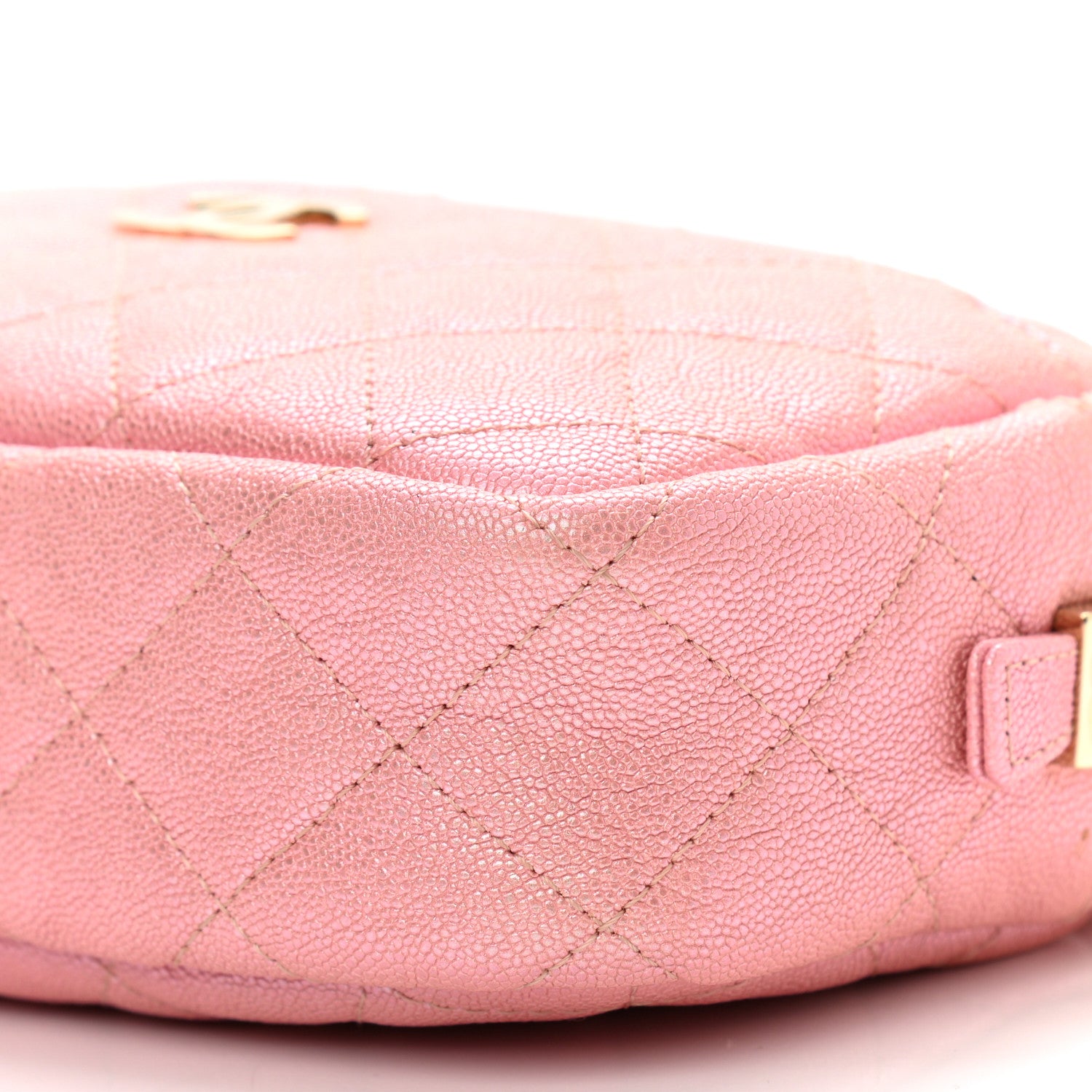 Chanel Iridescent Caviar Quilted Small Timeless Camera Case Pink 10 of 10