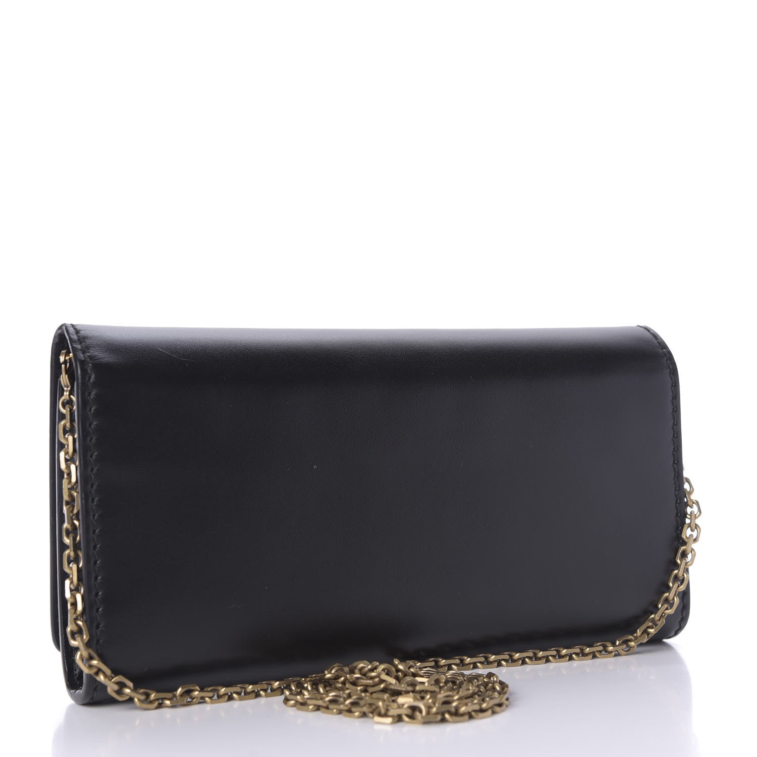 Christian Dior Smooth Calfskin J'adior Croisiere Chain Wallet Black 3 of 9