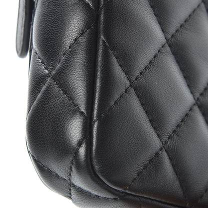 Chanel Lambskin Quilted Small Clutch With Chain Black 14 of 18