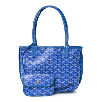 Goyard Goyardine Reversible Mini Anjou Sky Blue 2 of 19