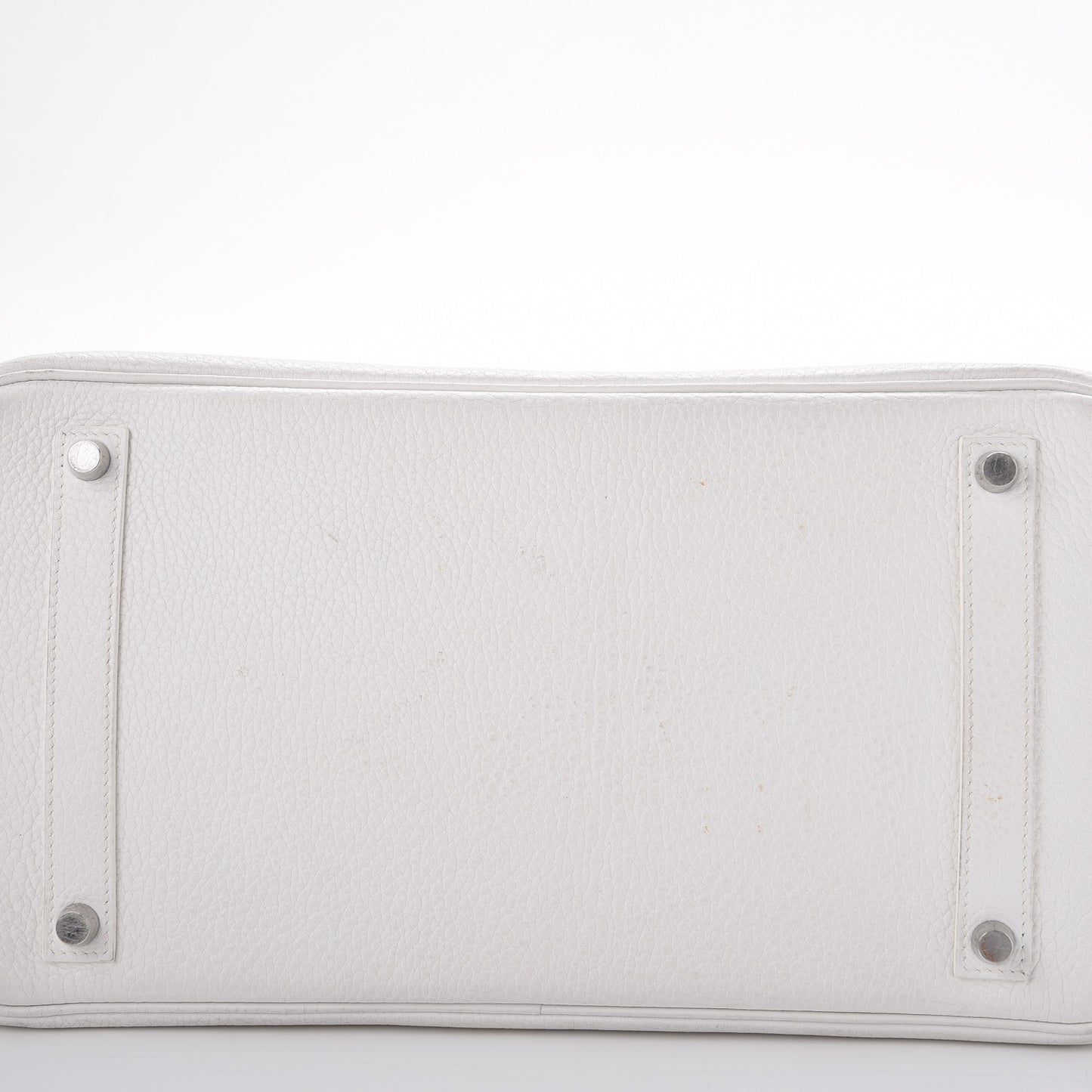 Taurillon Clemence Birkin 35 White