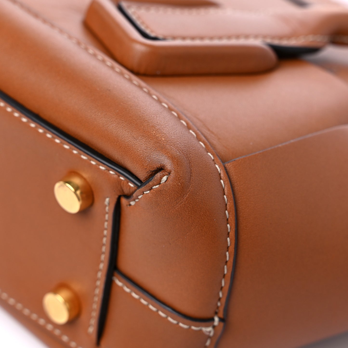 French Calfskin Maxi Intrecciato Mini Arco Wood