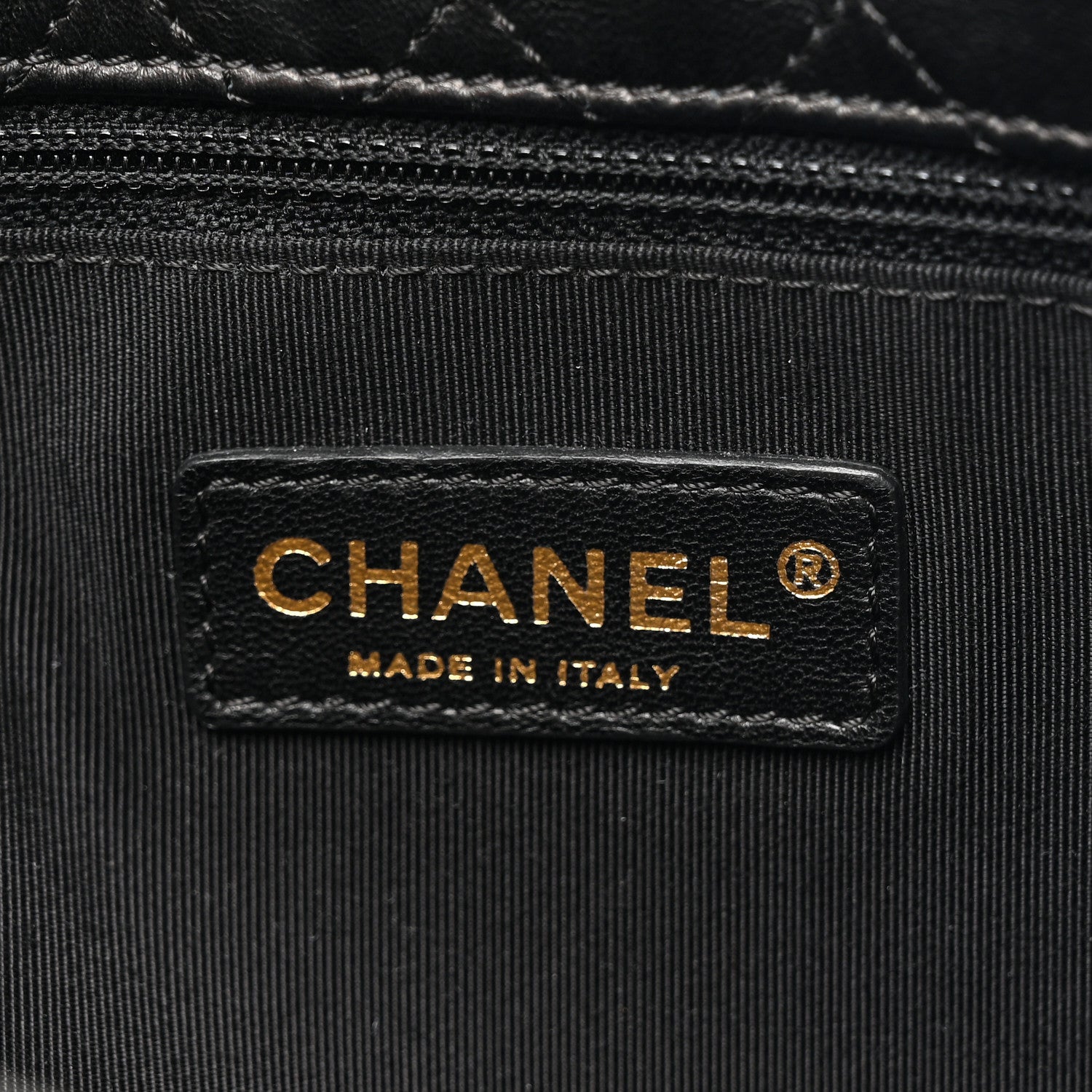 Chanel Lambskin Pleated Shoulder Bag Black 6 of 12