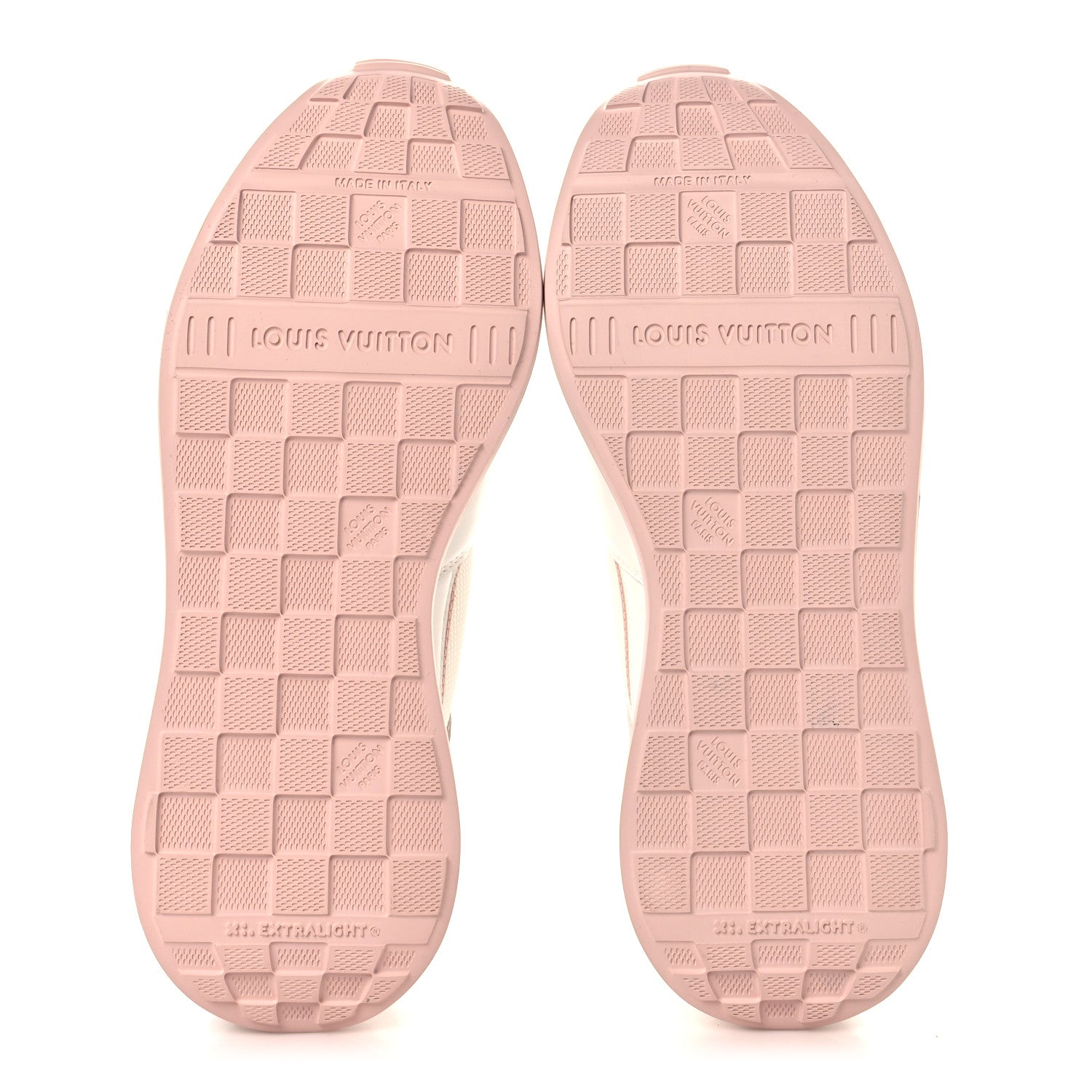Louis Vuitton Calfskin Neo Run Away Sneakers 39 White Pink 6 of 8