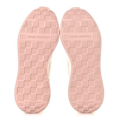 Louis Vuitton Calfskin Neo Run Away Sneakers 39 White Pink 6 of 8