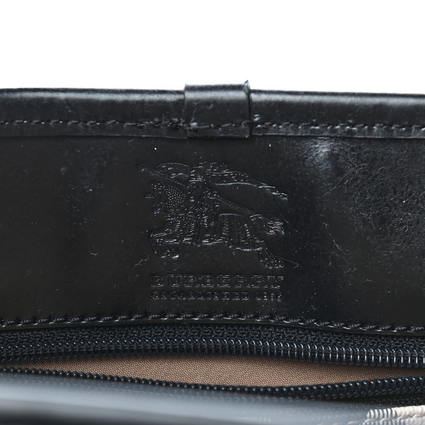 Nova Check Shopper Tote Black
