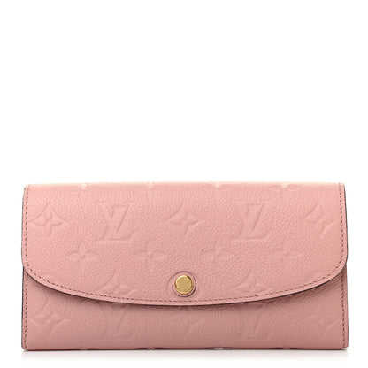 Louis Vuitton Empreinte Emilie Wallet Rose Poudre 1 of 11