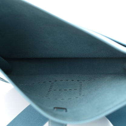 Hermes Epsom Evelyne II GM Blue Jean 4 of 9