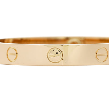 Cartier 18K Yellow Gold LOVE Bracelet 16 4 of 9