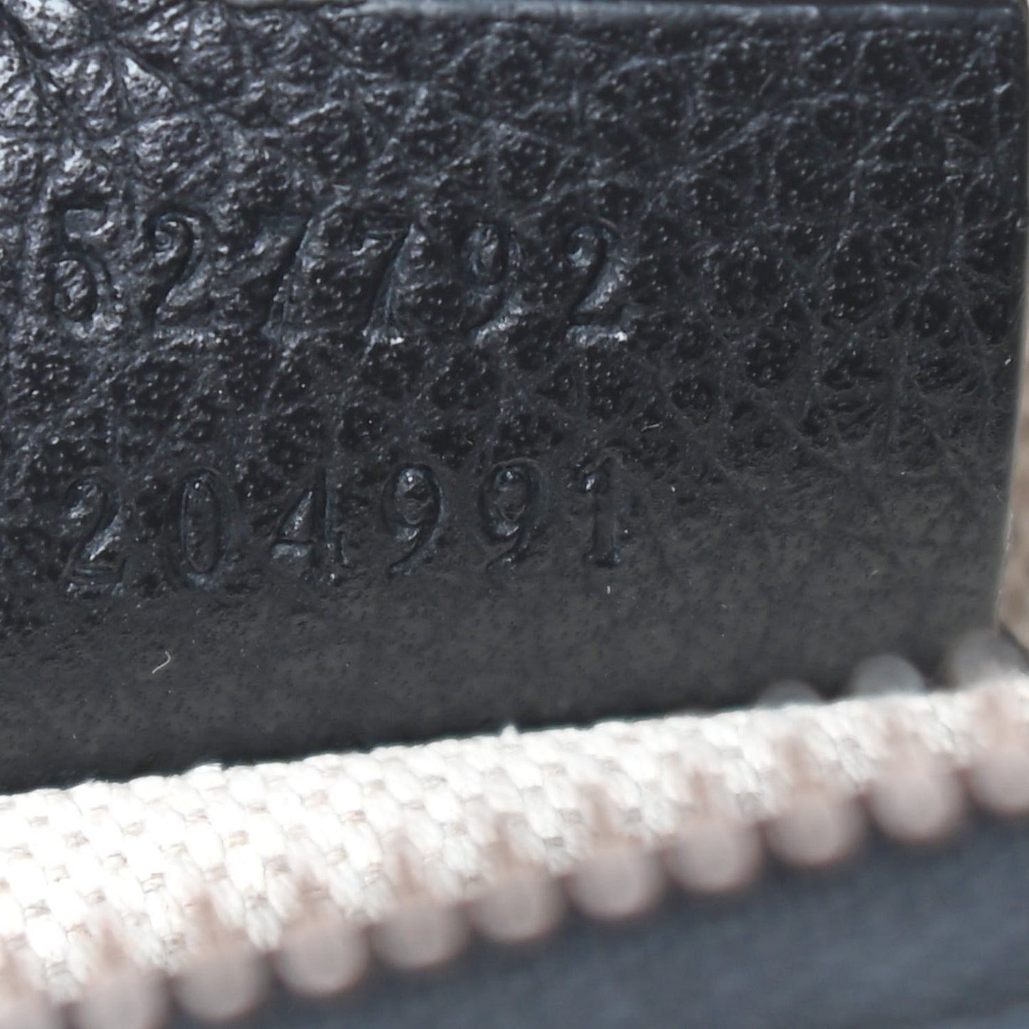 Grained Calfskin Small Logo Belt Bag Black