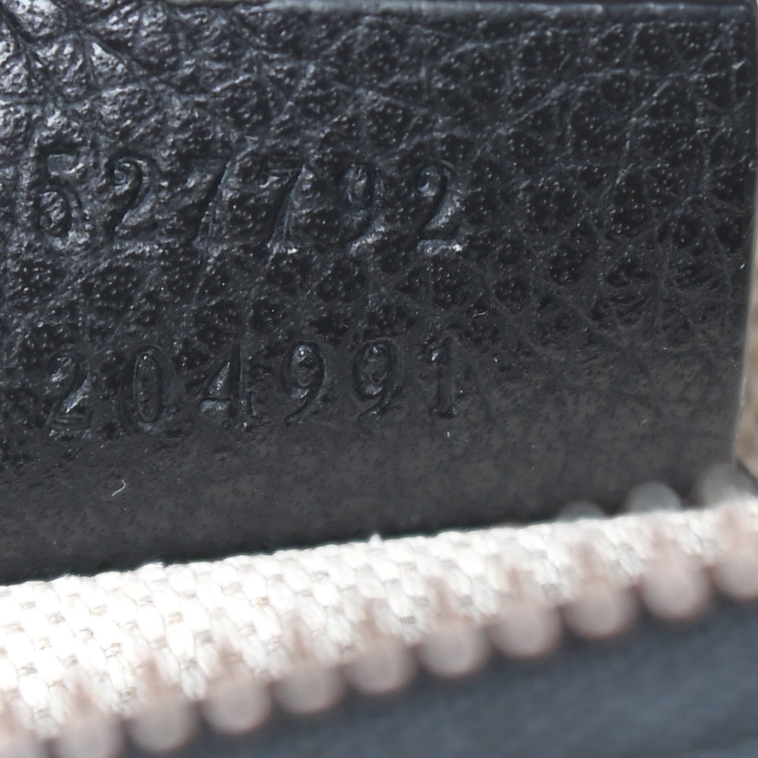 Gucci Grained Calfskin Small Logo Belt Bag Black 7 of 11