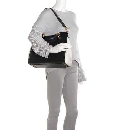 Dolce & Gabbana Dauphine Large Miss Sicily Satchel Black 2 of 9