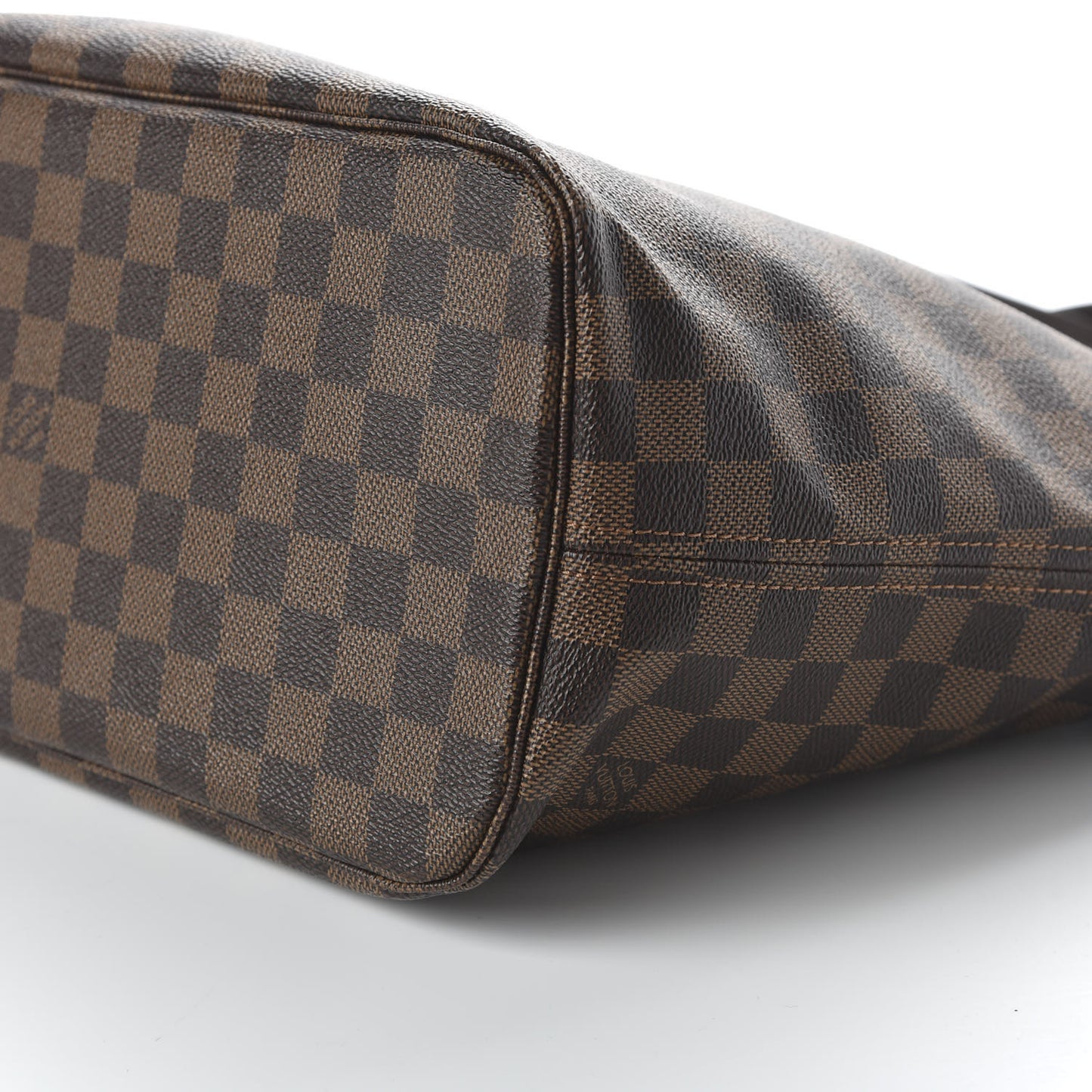 Damier Ebene Neo Neverfull MM Rose Ballerine
