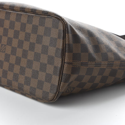 Louis Vuitton Damier Ebene Neo Neverfull MM Rose Ballerine 8 of 11