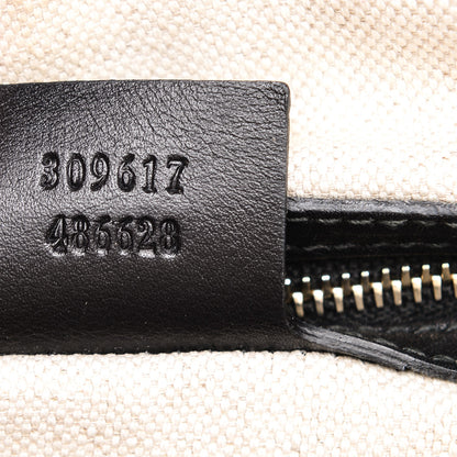 Gucci Patent Microguccissima Small Nice Top Handle Dome Bag Black 7 of 10