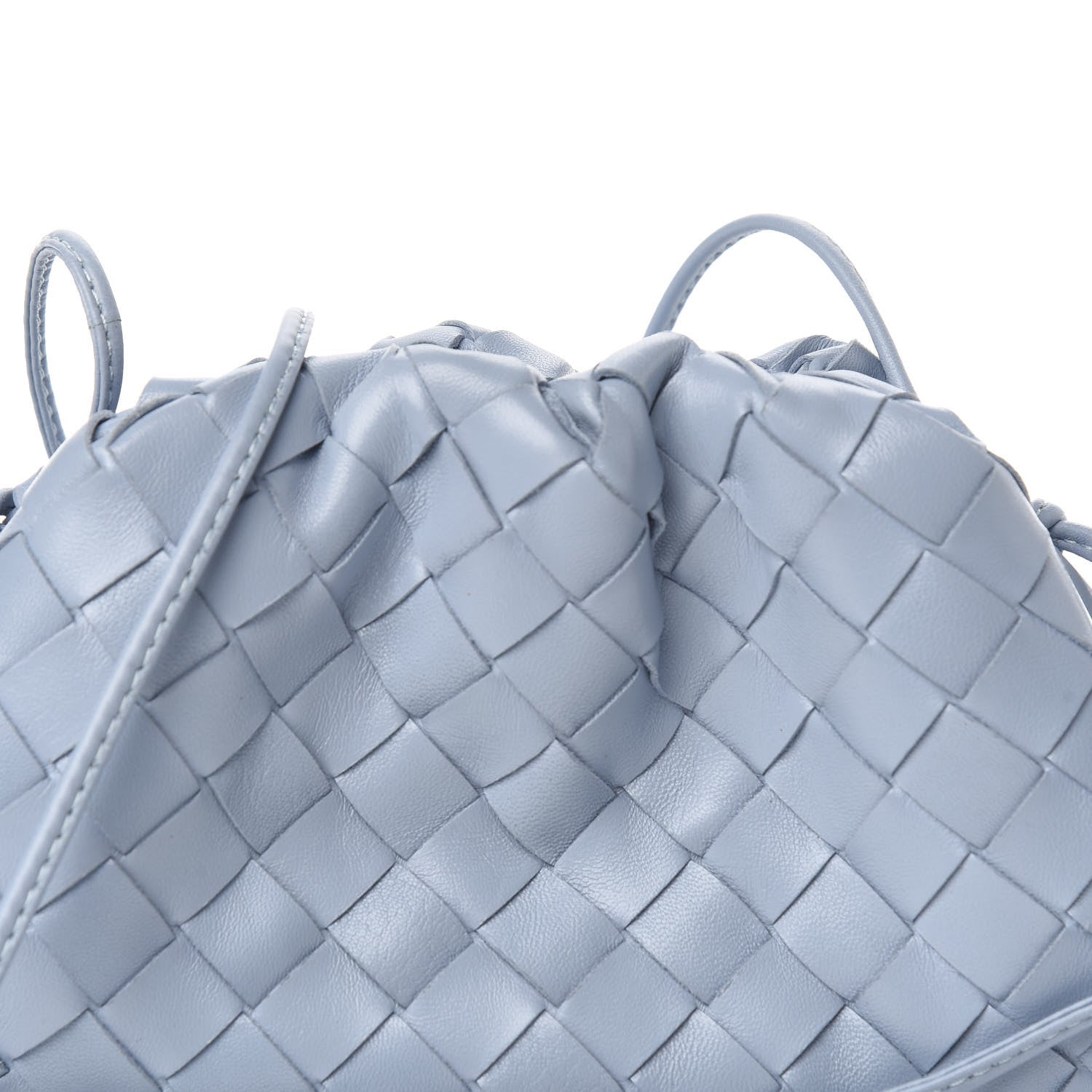 Bottega Veneta Nappa Intrecciato The Mini Pouch Ice 9 of 9
