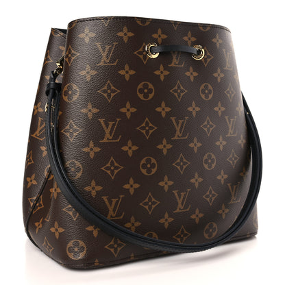 Louis Vuitton Monogram Neonoe MM Black 3 of 8