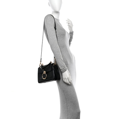 Chloe Calfskin Mini Tess Day Bag Black 2 of 13