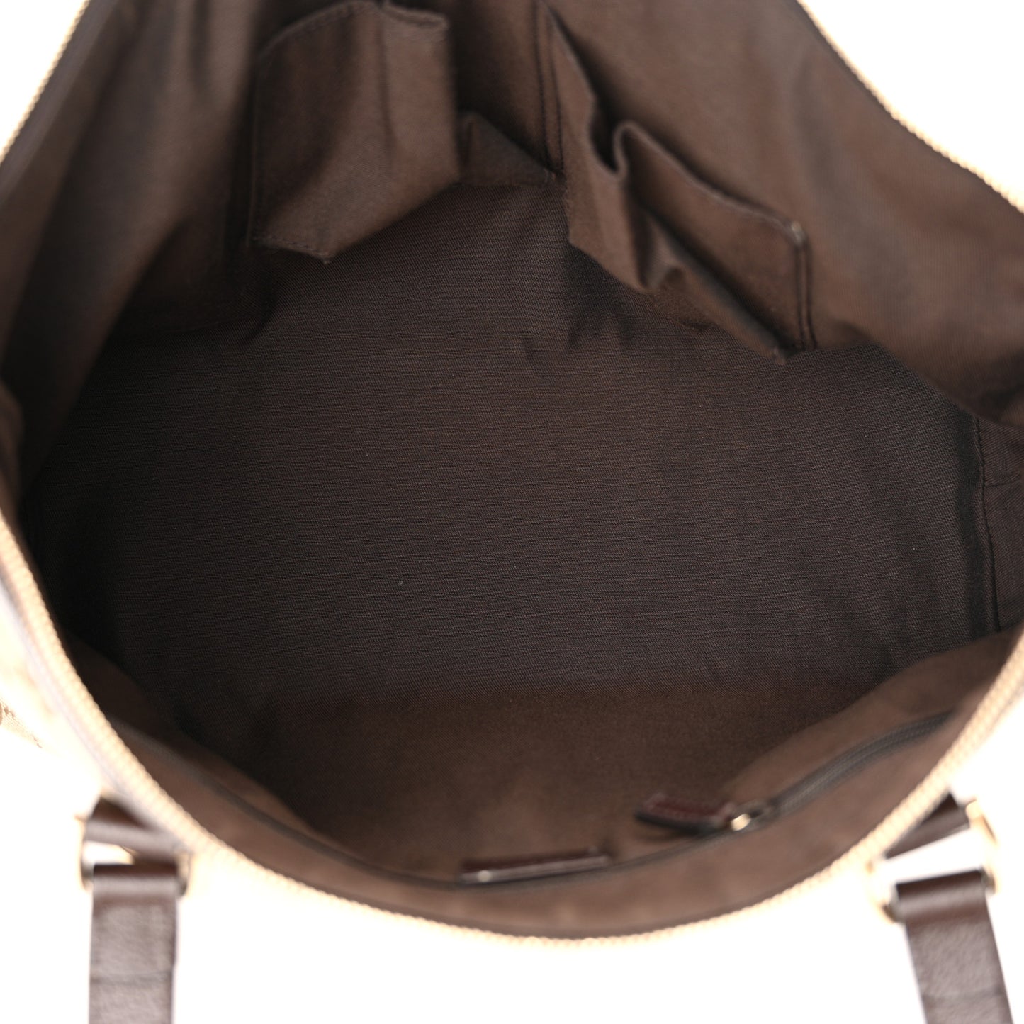 Monogram Medium Abbey Tote Brown