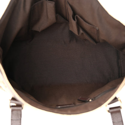 Gucci Monogram Medium Abbey Tote Brown 5 of 14