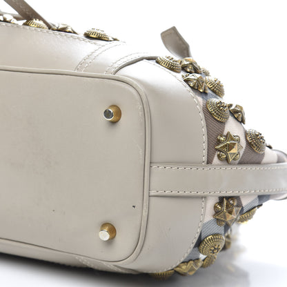 Burberry Prorsum Calfskin Nova Check Mason Warrior Beige 10 of 18