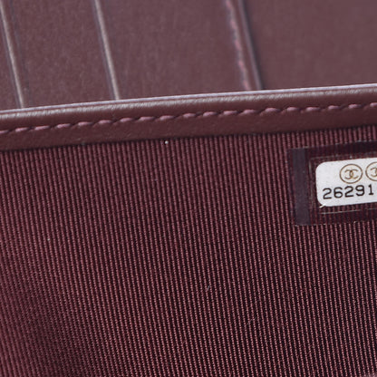 Chanel Caviar Quilted Large Zip Around Organizer Wallet Black 8 of 9