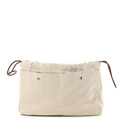 Hermes Canvas Barenia Fourbi 20 PM Pouch Naturel Fauve 1 of 7