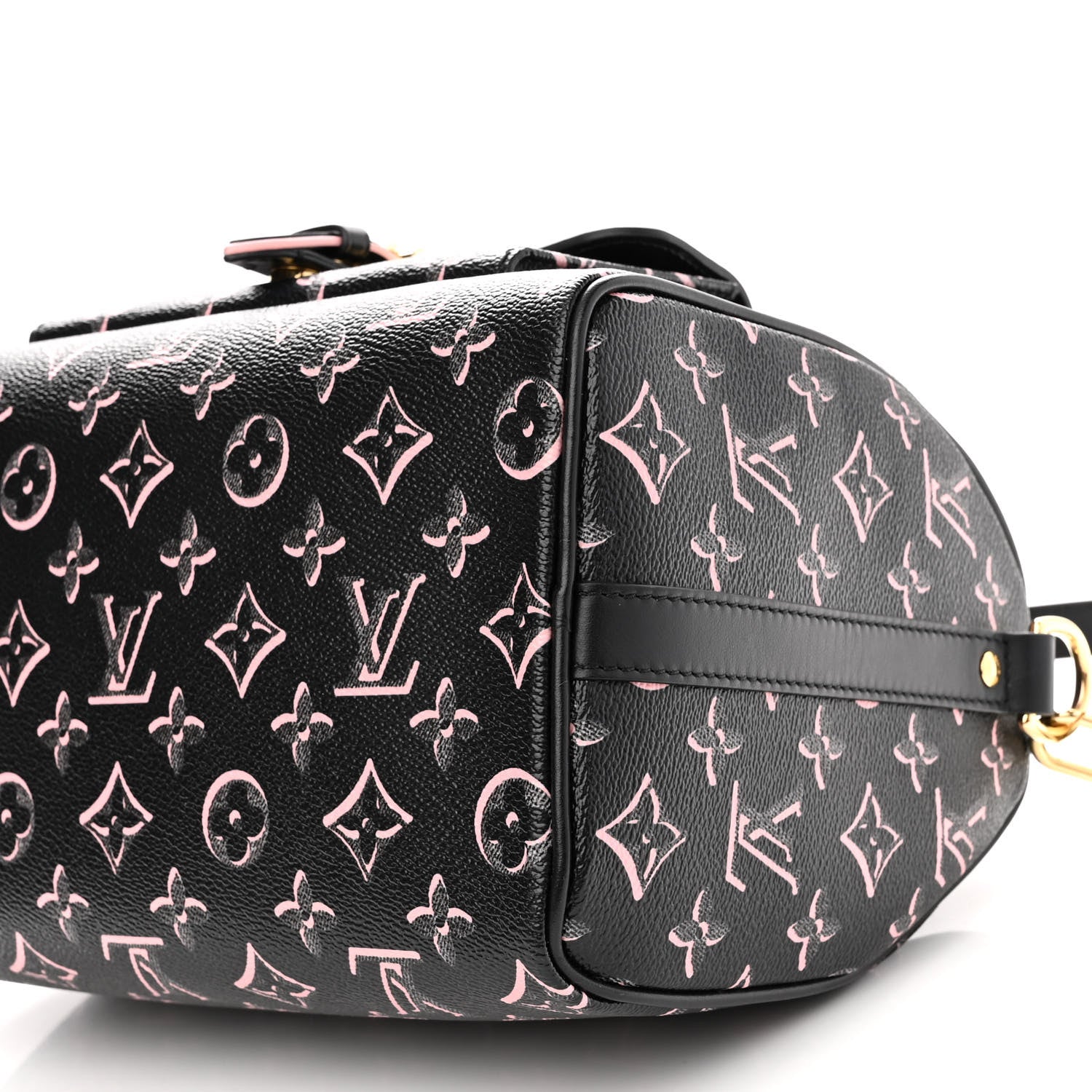 Louis Vuitton Monogram Fall for You Speedy Bandouliere 25 Black 9 of 9