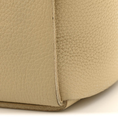 Bottega Veneta Grained Calfskin Maxi Intreccio Mini Arco Tote Porridge 16 of 16