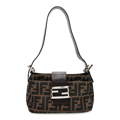 Fendi Zucca Shoulder Bag Tobacco 1 of 9