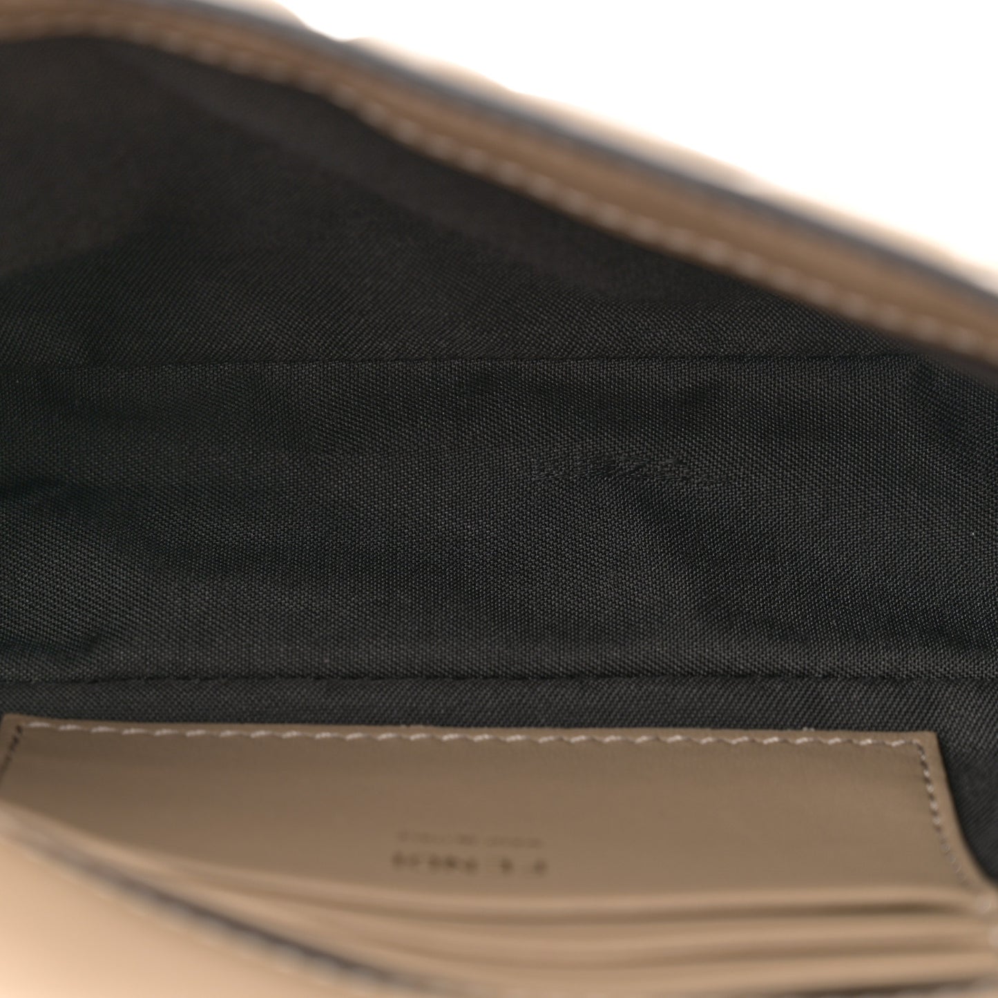 Nappa FF 1974 Embossed Mini Baguette Dove Gray