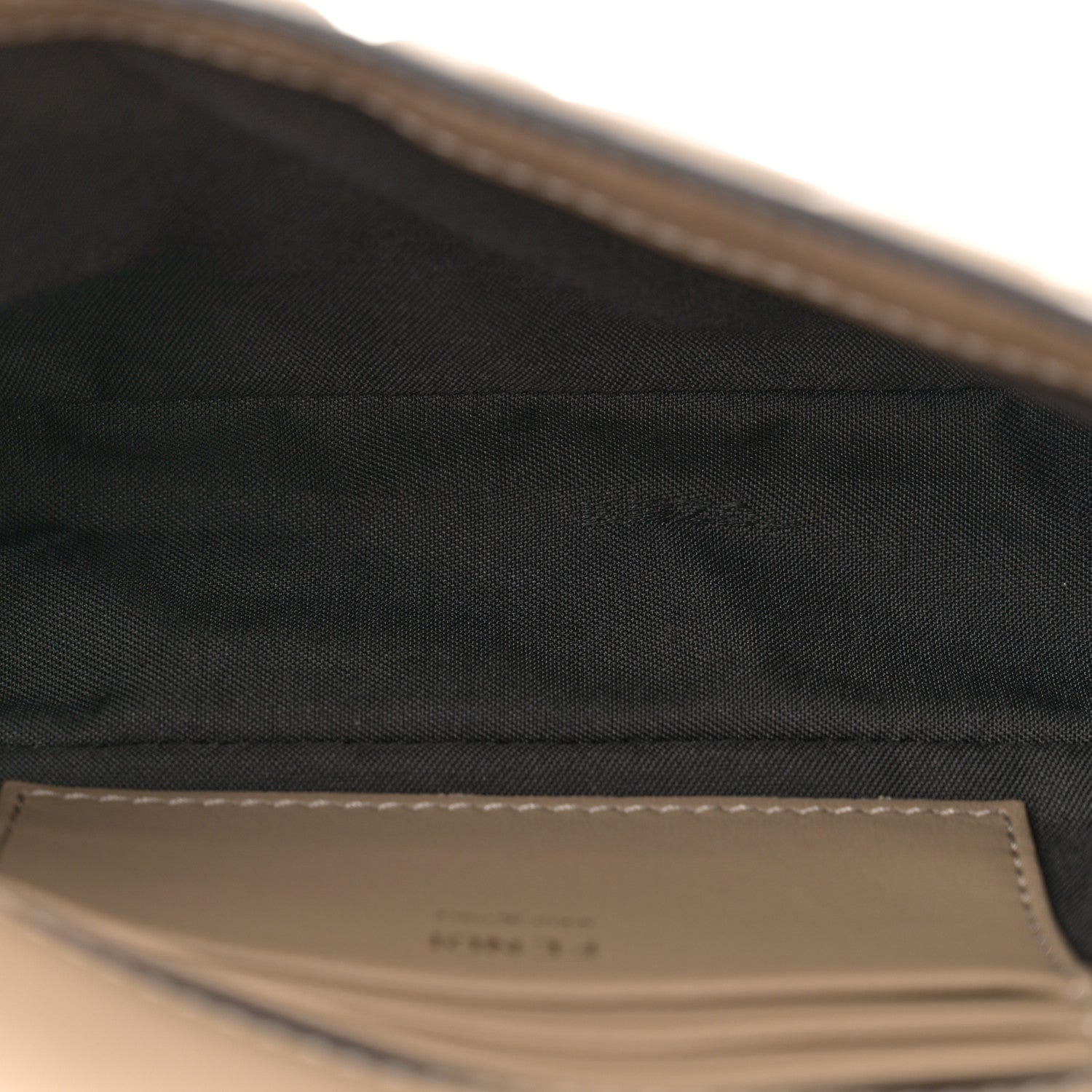 Fendi Nappa FF 1974 Embossed Mini Baguette Dove Gray 5 of 13