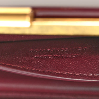 Saint Laurent Patent Clutch Rouge 7 of 11