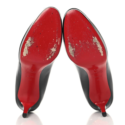 Christian Louboutin Patent New Simple 85 Pumps 41 Black 6 of 9