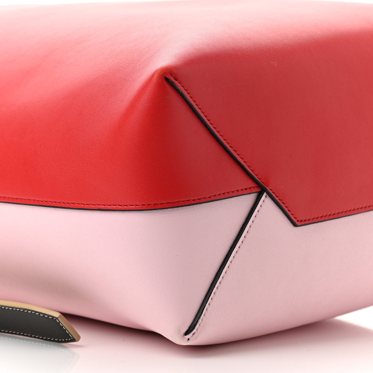 Celine Shiny Smooth Calfskin Small Twisted Cabas Chili Pale Pink 11 of 14