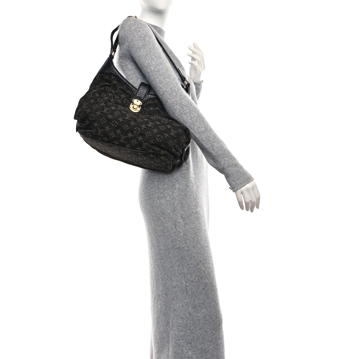 Louis Vuitton Denim Mahina XS Black 2 of 10