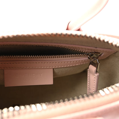 Givenchy Box Calfskin Mini Heart Antigona Top Handle Bag Blush Pink 6 of 9