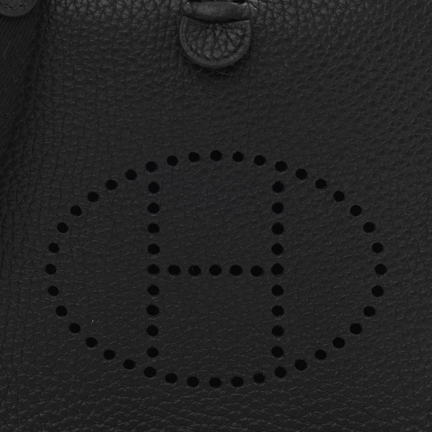 Hermes Taurillon Clemence Evelyne TPM Black 8 of 11