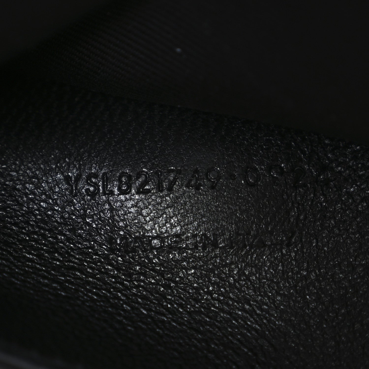 Saint Laurent Lambskin Chevron Quilted Mini Loulou Black 8 of 11