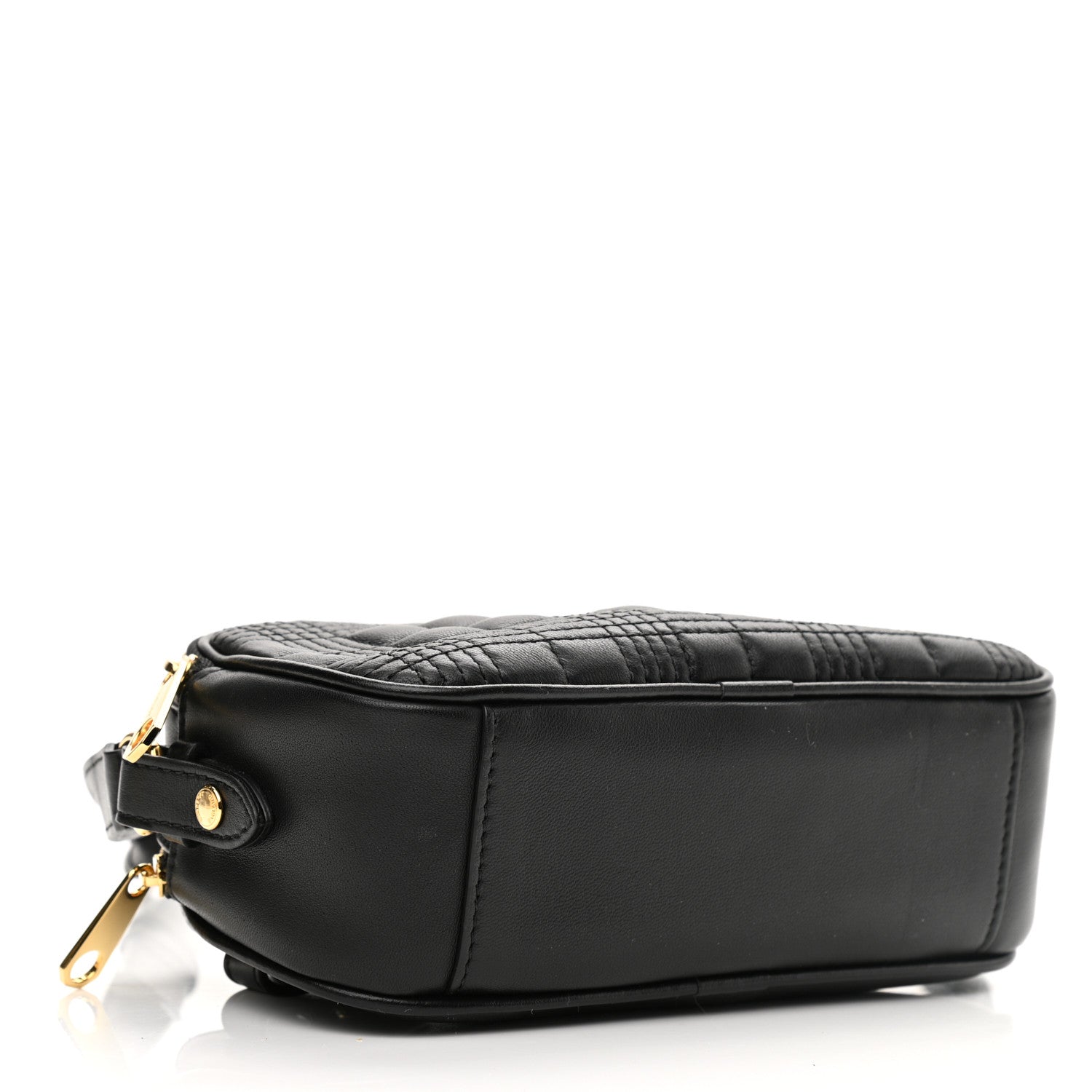 Burberry Lambskin Quilted Lola Convertible Camera Bag Black 4 of 10