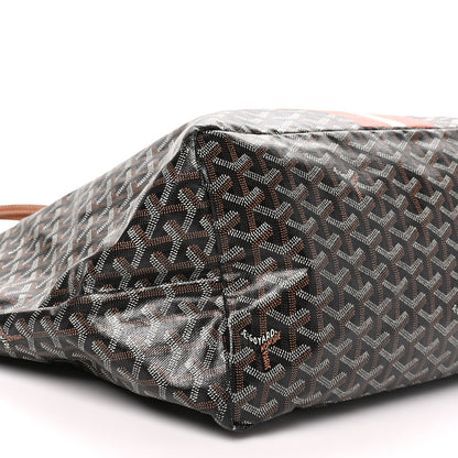 Goyard Goyardine Saint Louis GM Black Gold 9 of 10
