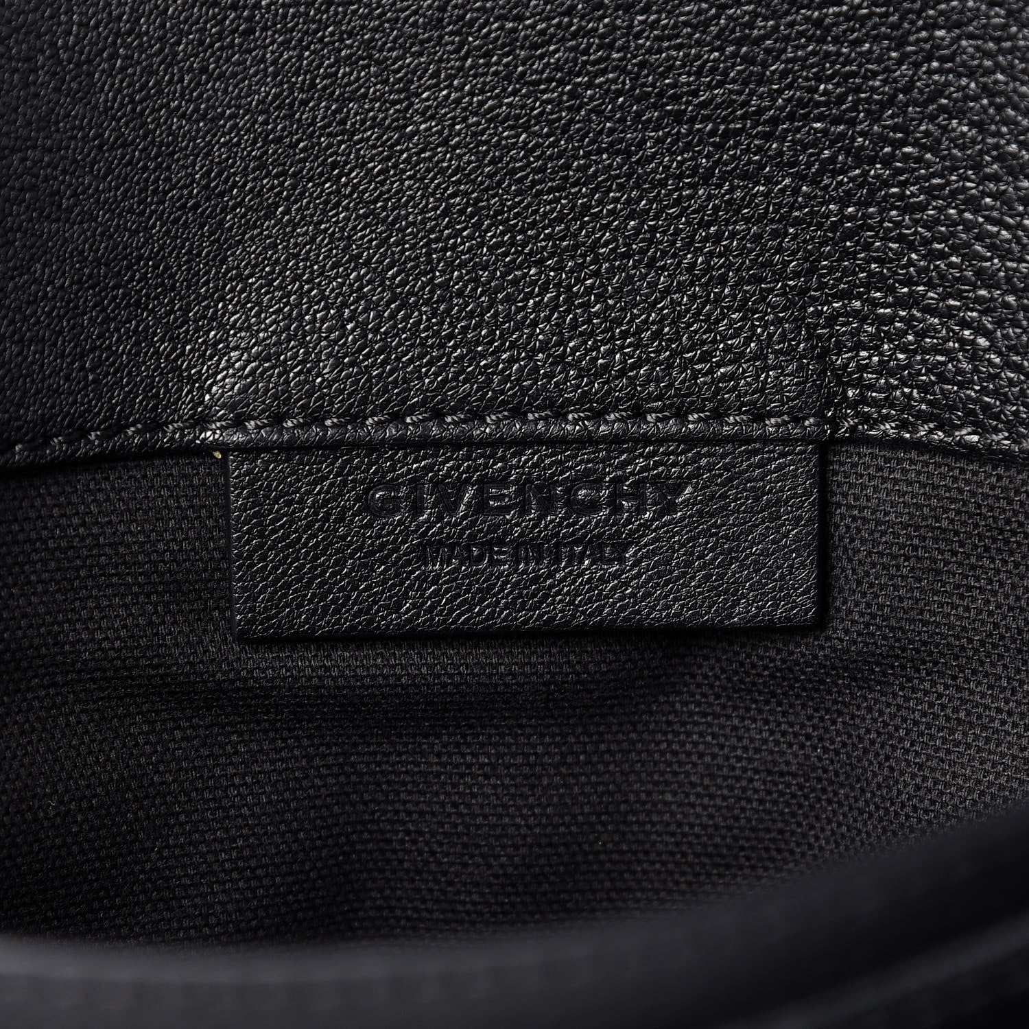 Givenchy Sugar Goatskin Medium Antigona Envelope Clutch Black 6 of 7