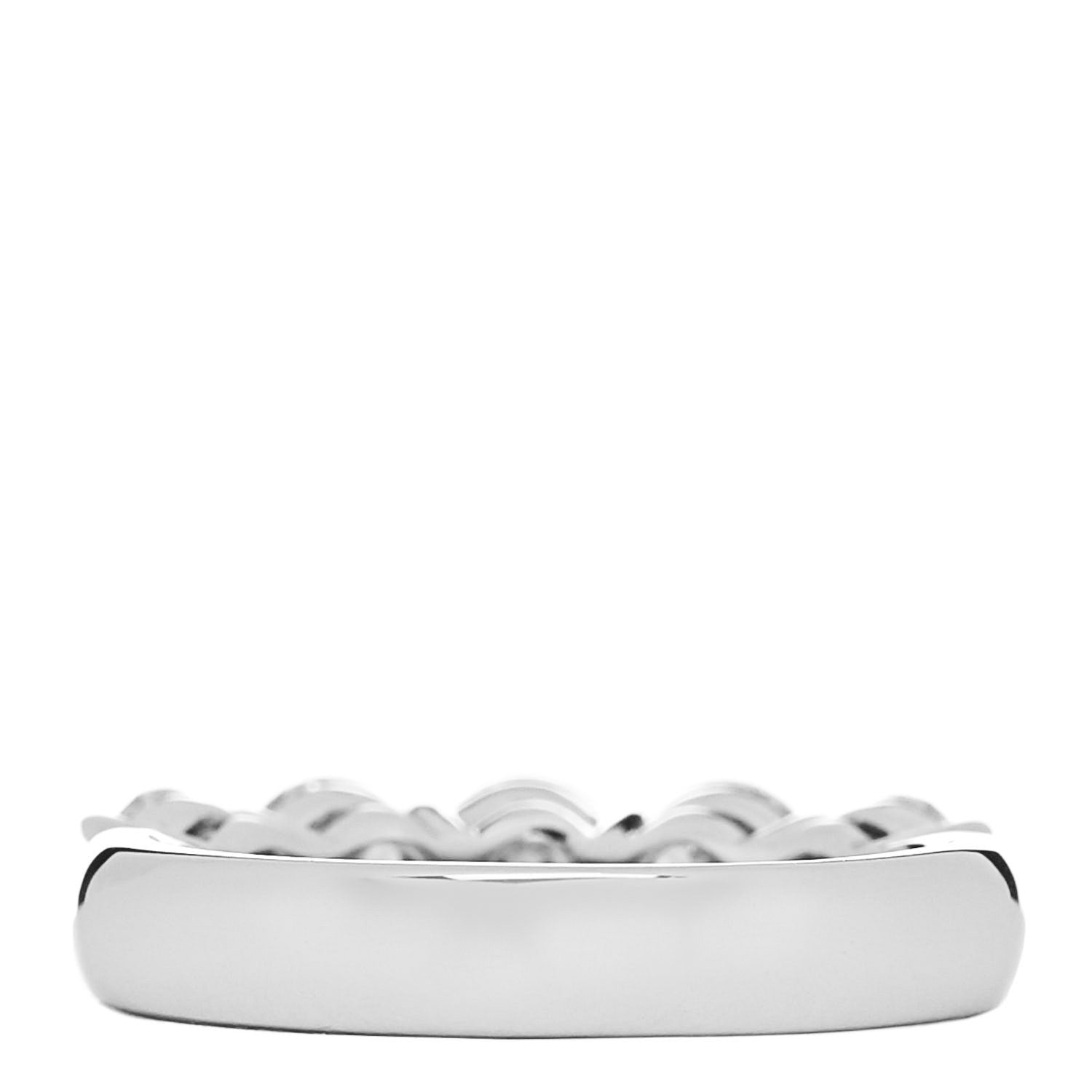 Parker & West by FASHIONPHILE Platinum Diamond 1.58ct Half Eternity Band Ring  53 6.25 4 of 9
