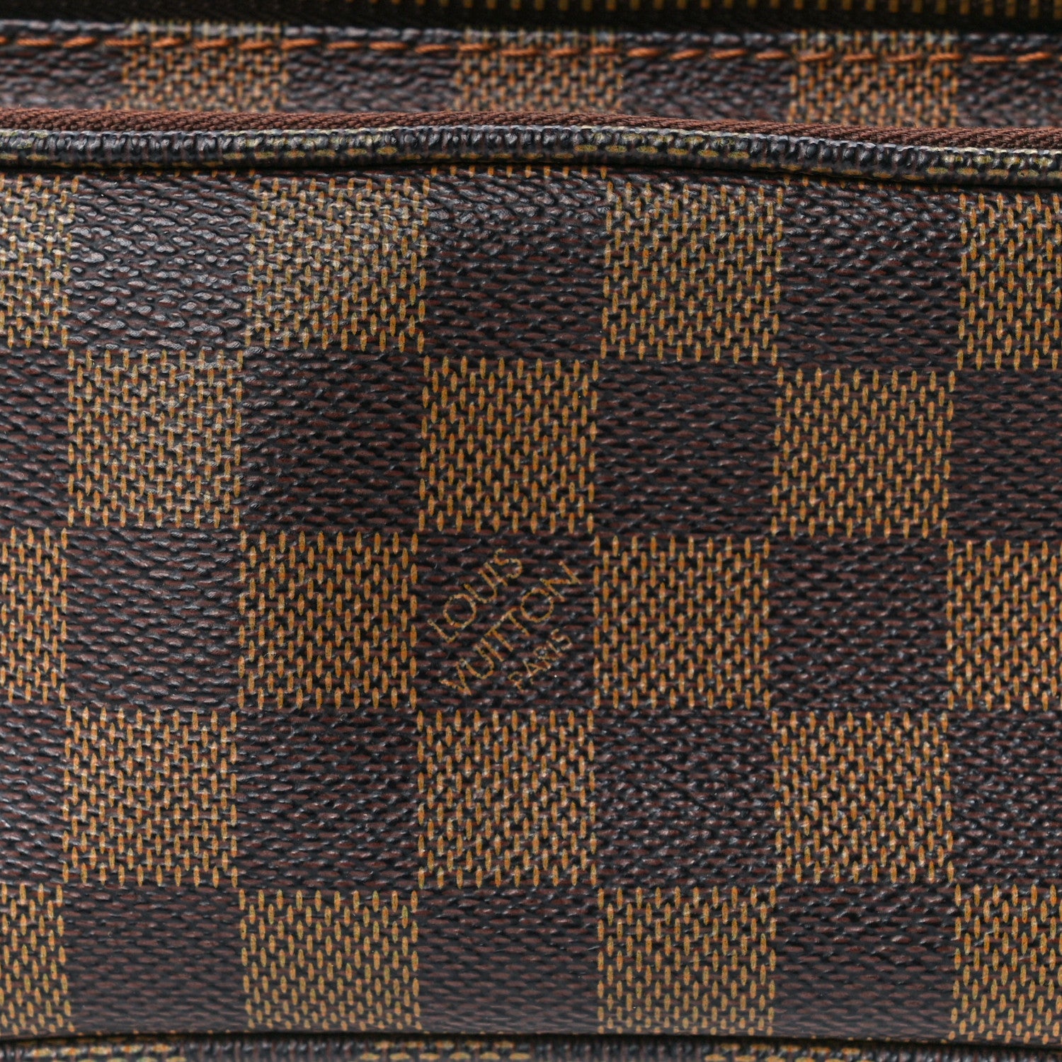 Louis Vuitton Damier Ebene Melville Bum Bag 7 of 11