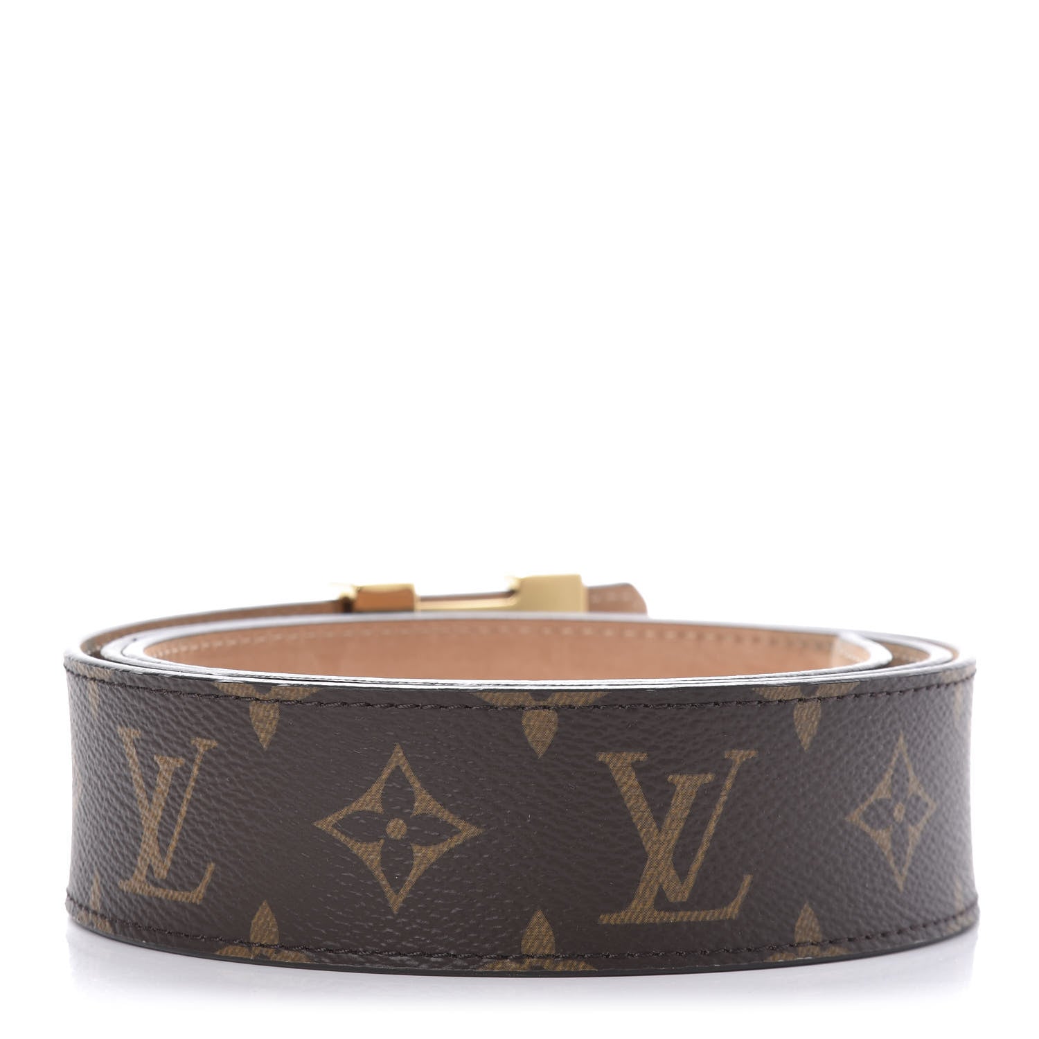 Louis Vuitton Monogram 40mm LV Initiales Belt 100 40 2 of 7