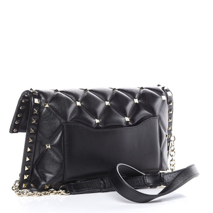 Valentino Garavani Nappa Candystud Crossbody Black 3 of 12