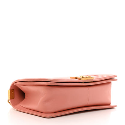 Chanel Caviar Quilted Medium Boy Flap Pink 4 of 15