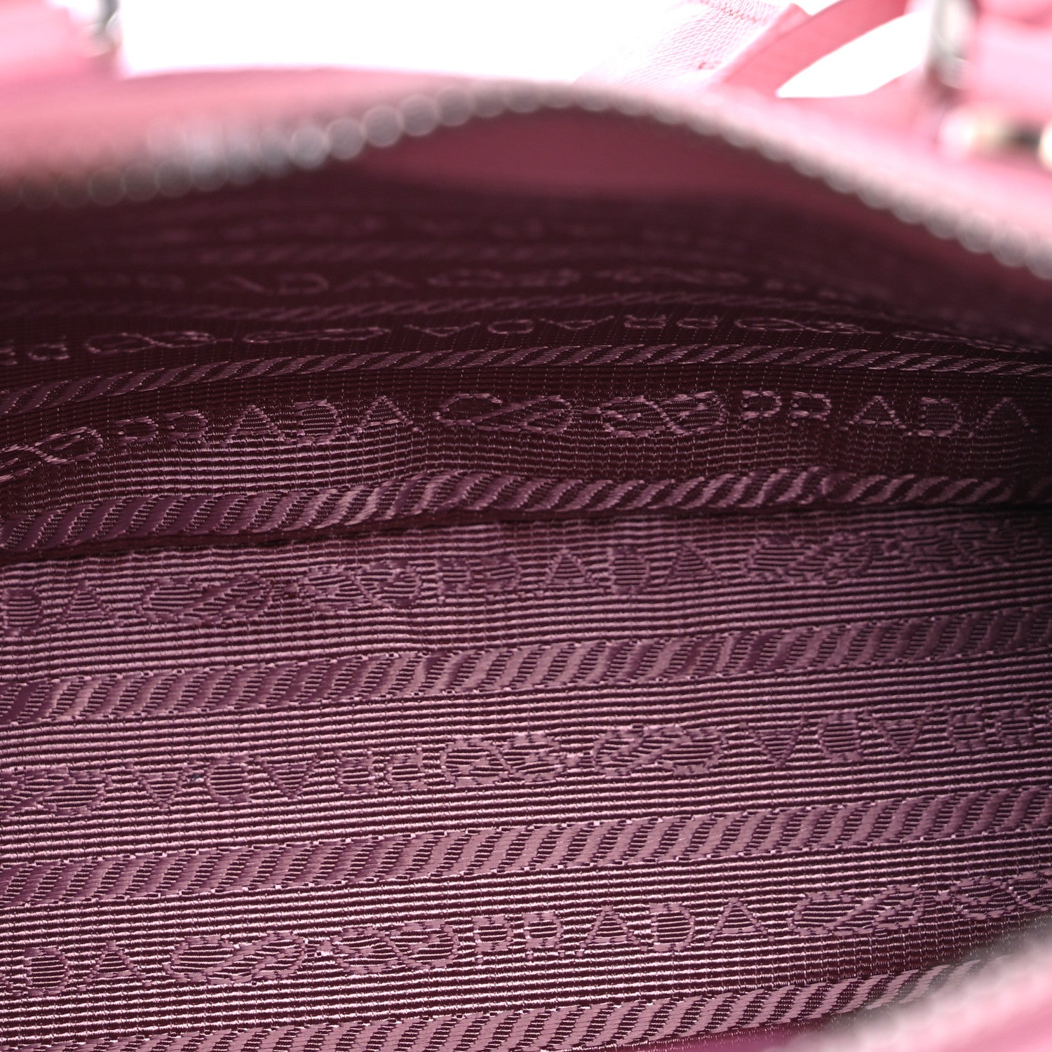 Prada Saffiano Lux Mini Promenade Tote Petalo 5 of 11