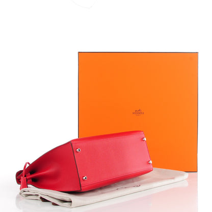 Hermes Epsom Kelly Sellier 35 Rouge Casaque 5 of 17
